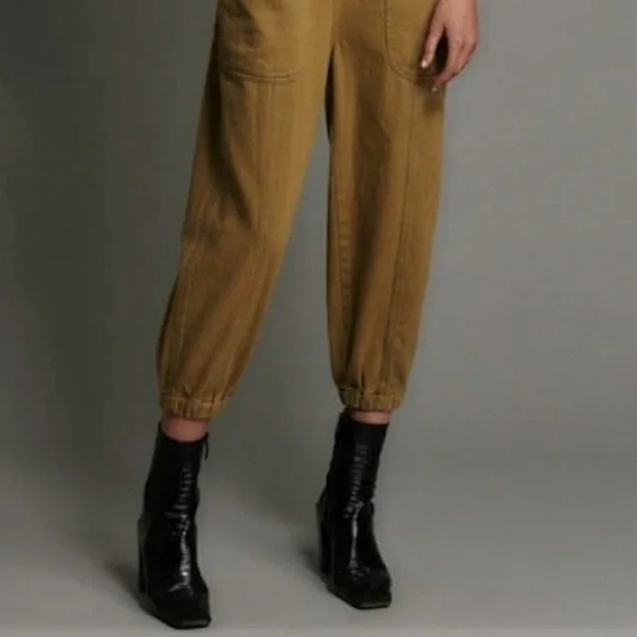 NEW ONE TEASPOON Military Olive Green Sleeveless Jumpsuit Great 4 Fall Season🍂